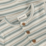 minymo Sommerdragt Rib - Lily Pad