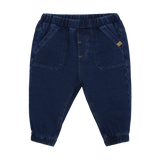 Minymo Bukser, sweat - Medium Blue Denim