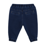 Minymo Bukser, sweat - Medium Blue Denim