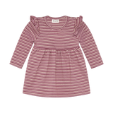 Minymo Body Kjole, rib - Nostalgia Rose