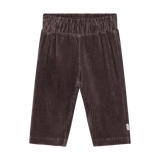 Minymo Velour Bukser - Plum Truffle
