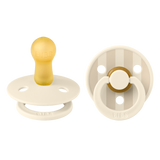 Bibs Studio Colour Natural Pin, 2-pack - Ivory Vanilla Mix
