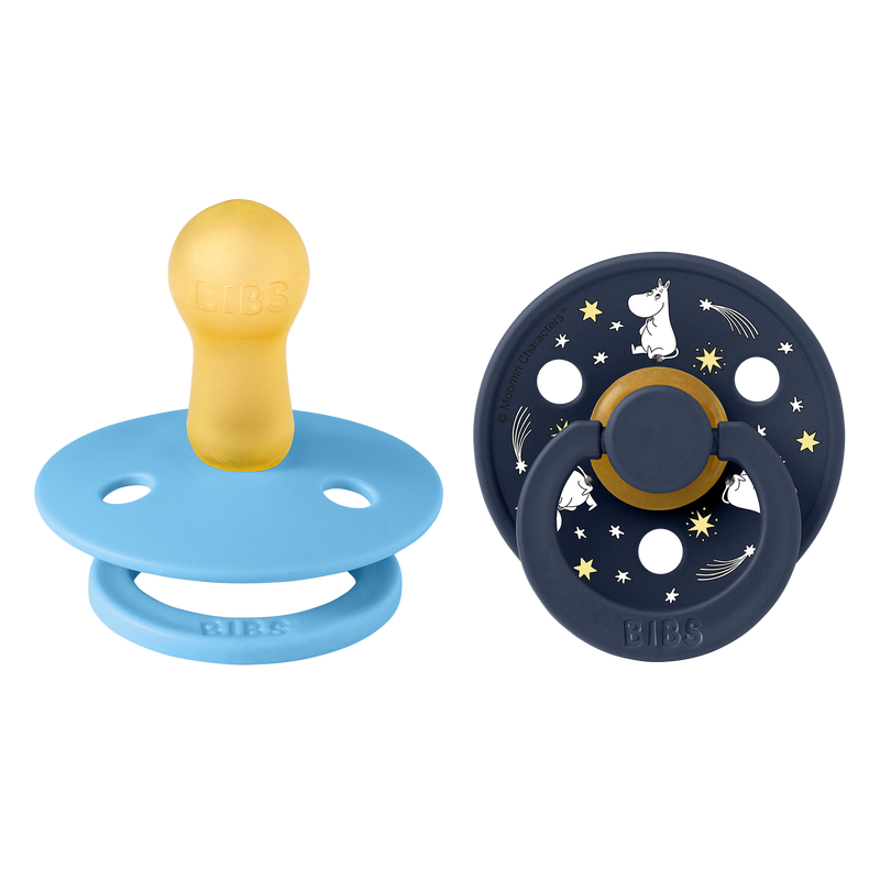 Bibs x Moomin Colour Natural, 2-pack - Breeze Mix