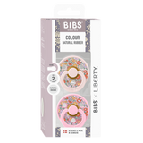 Bibs x Liberty Colour Natural, 2-pak - Oscar Meadow Petal Mix