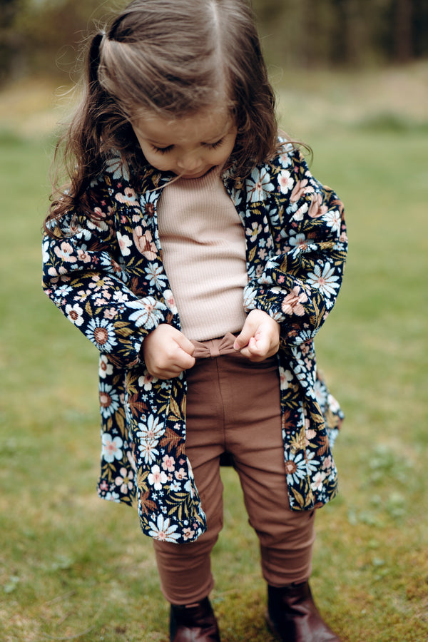 Hust & Claire Lisa brushed Leggings - Peacan Pie