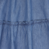 Minymo Chambray Kjole - Faded Denim
