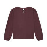 Minymo Heart Bluse - Huckleberry
