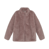 Minymo Teddy Cardigan Glitter - Fawn