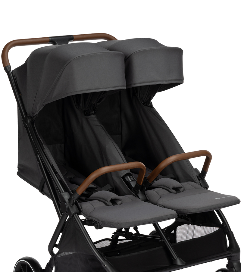 bebeconfort Mane Tvillingeklapvogn - Mineral graphite