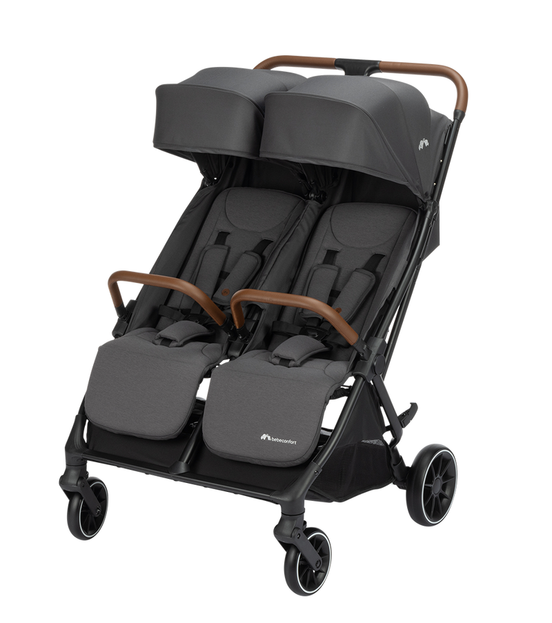 bebeconfort Mane Tvillingeklapvogn - Mineral graphite