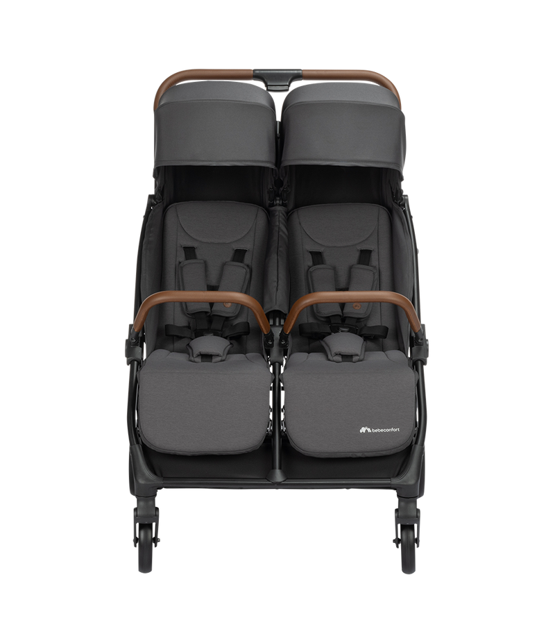 bebeconfort Mane Tvillingeklapvogn - Mineral graphite