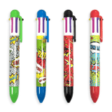 Ooly Comic Attack Click Multi Color Kuglepen - 1 stk.