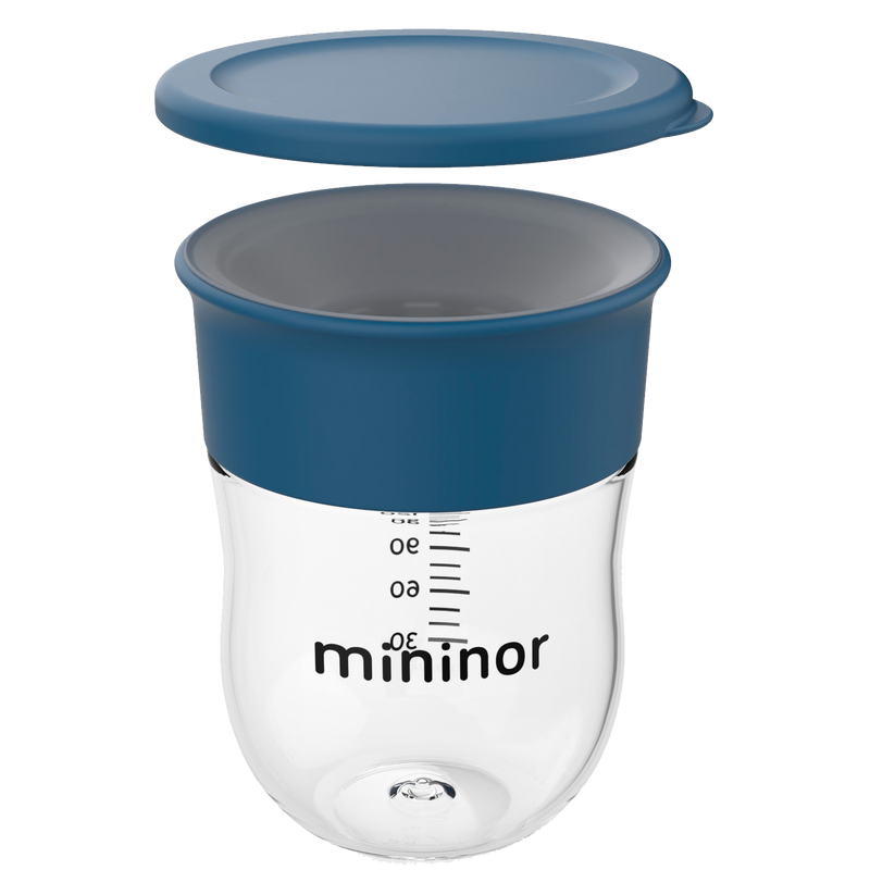 Mininor 360° Trænings Kop, 220 ml. - Blåhval
