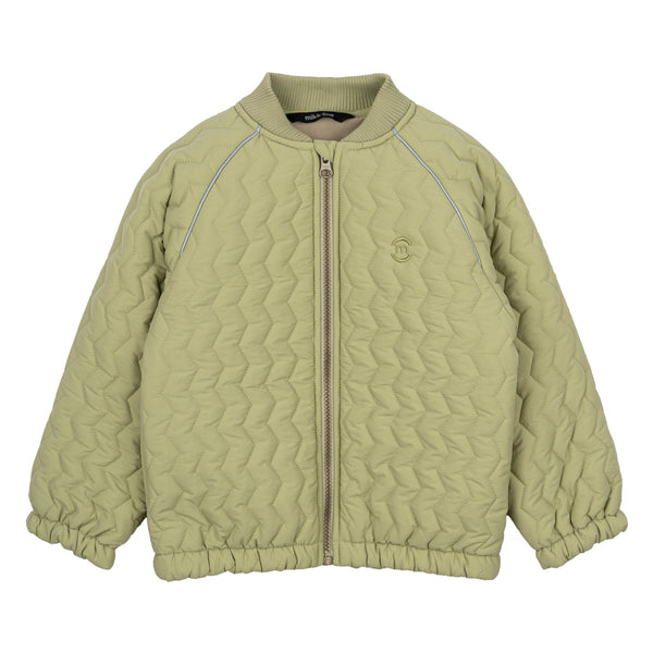 Mikk-Line Bomber Jakke - Gray green