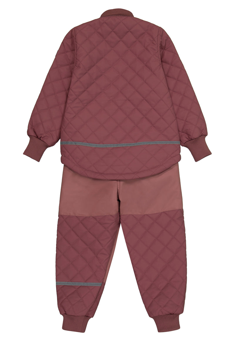 Mikk-Line Duvet Termosæt, m. fleece - Rose Brown