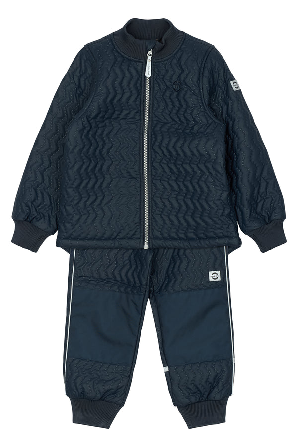 Mikk-Line Duvet Termotøj m. fleece - Blue Nights