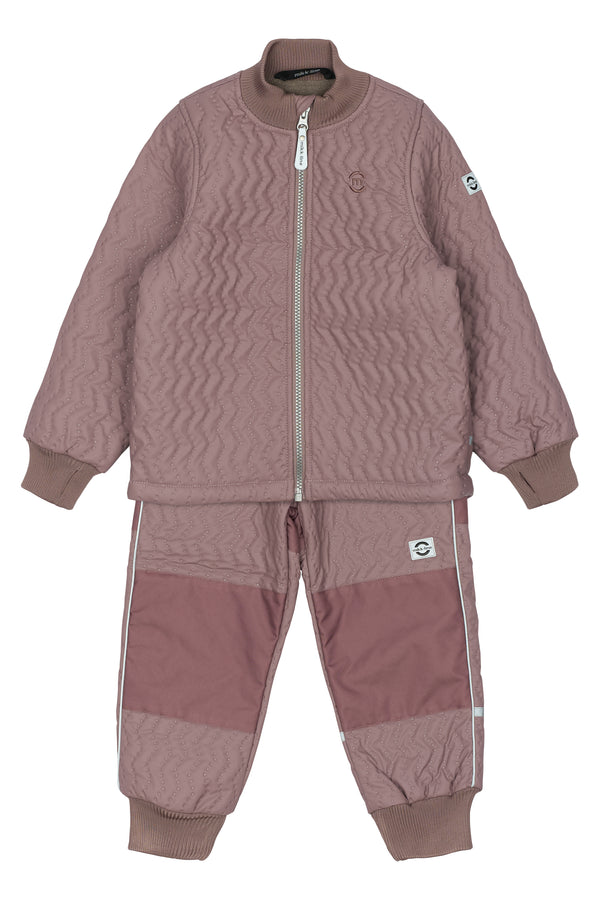 Mikk-Line Duvet Termotøj m. fleece - Twilight Mauve