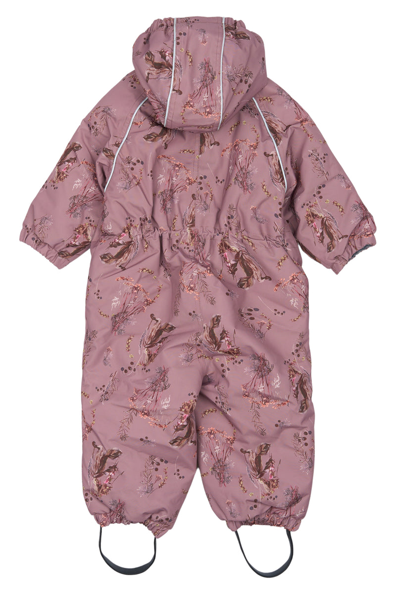 Mikk-Line Flyverdragt - Floral Twilight Mauve