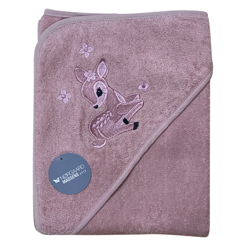Nørgaard Madsens Eftf. Badehåndklæde m. bambi - Rosa