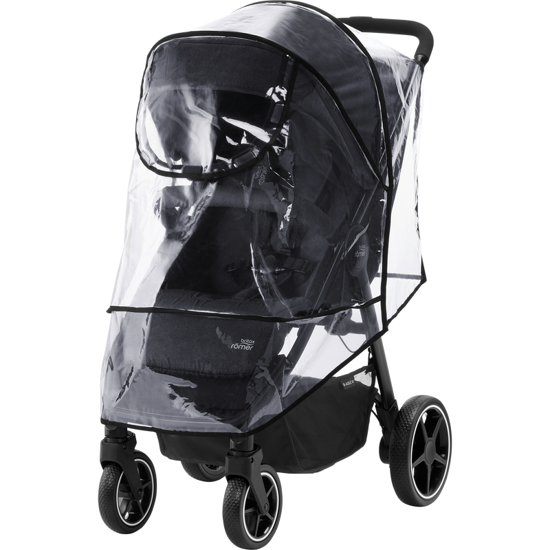 Britax Römer B-Agile M Klapvogn - Black Shadow