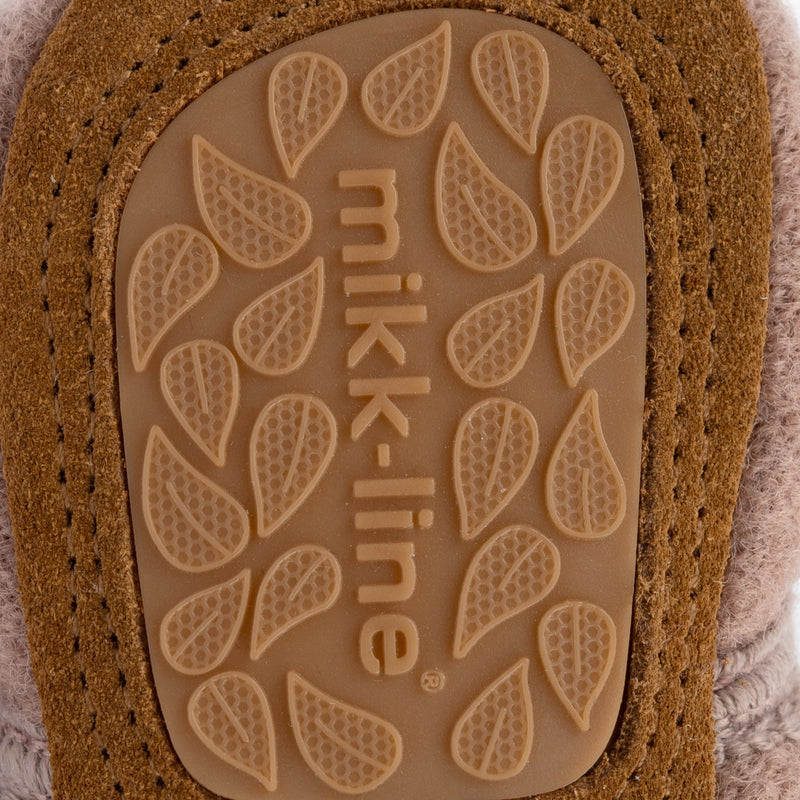 Mikk-Line Uld Hjemmesko - Adobe Rose