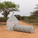 Little Dutch Legetelt med tunnel - Safari Friends