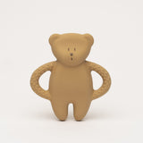 moonie Natural Rubber Bidering, Bear - Cappucino