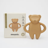 moonie Natural Rubber Bidering, Bear - Cappucino