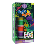 Floss & Rock Selvhærdende Ler - Dino