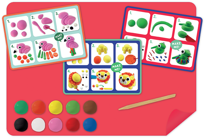 Floss & Rock Selvhærdende Ler - Jungle