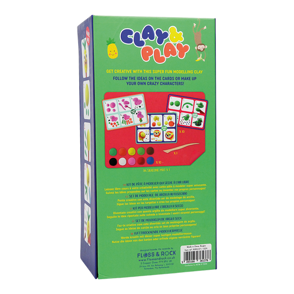 Floss & Rock Selvhærdende Ler - Jungle