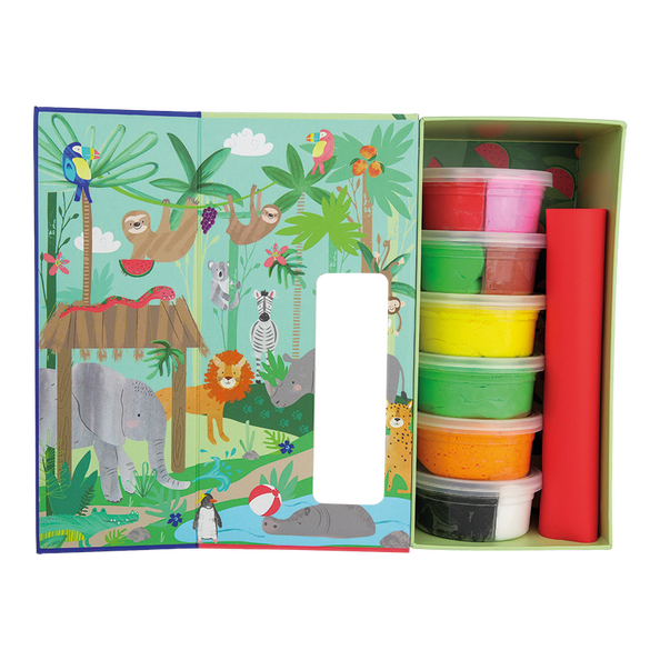 Floss & Rock Selvhærdende Ler - Jungle