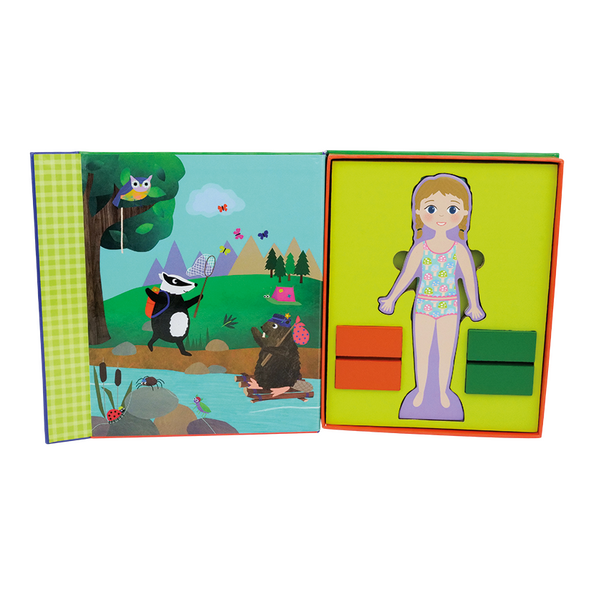 Floss & Rock Magnetisk Påklædningsfigur - Adventure