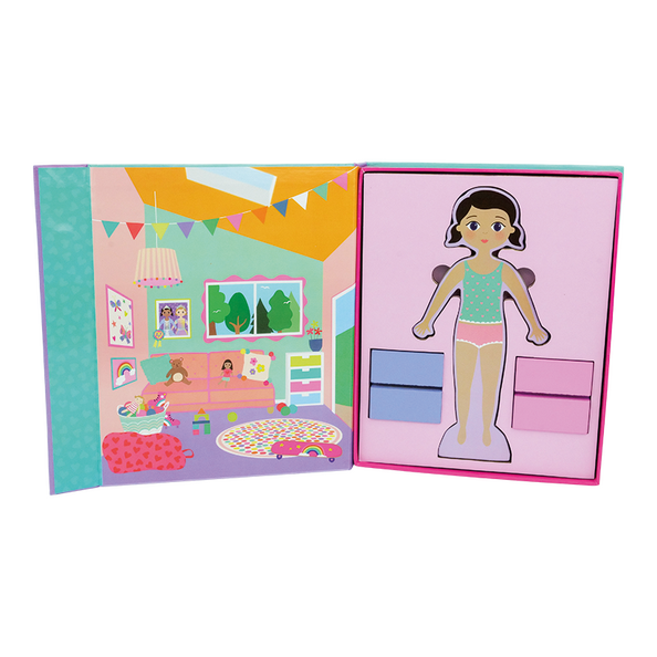 Floss & Rock Magnetisk Påklædningsfigur - Best Friends