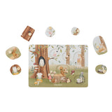 Little Dutch Puslespil m. lyd - Forest Friends