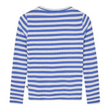 Mads Nørgaard 5x5 Stripe Talika Bluse - Amparo Blue