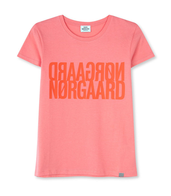 Mads Nørgaard Single Tuvina T-Shirt - Shell Pink