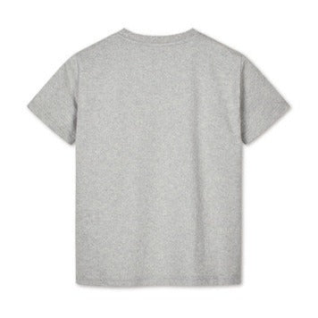 Mads Nørgaard Thorlino T-Shirt - Light Grey Melange