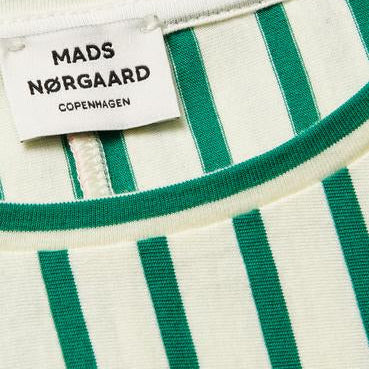 Mads Nørgaard Soft Single Dreamina Kjole - Verdant Green