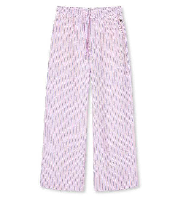 Mads Nørgaard Crisp Poplin Pipa Bukser - Parfait Pink