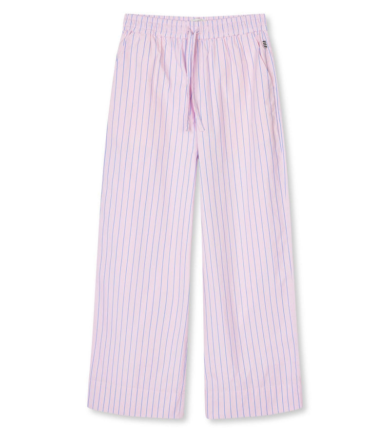Mads Nørgaard Crisp Poplin Pipa Bukser - Parfait Pink