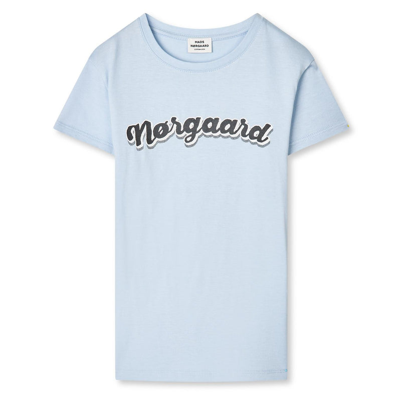 Mads Nørgaard Organic Tuvina T-Shirt - Cashmere Blue