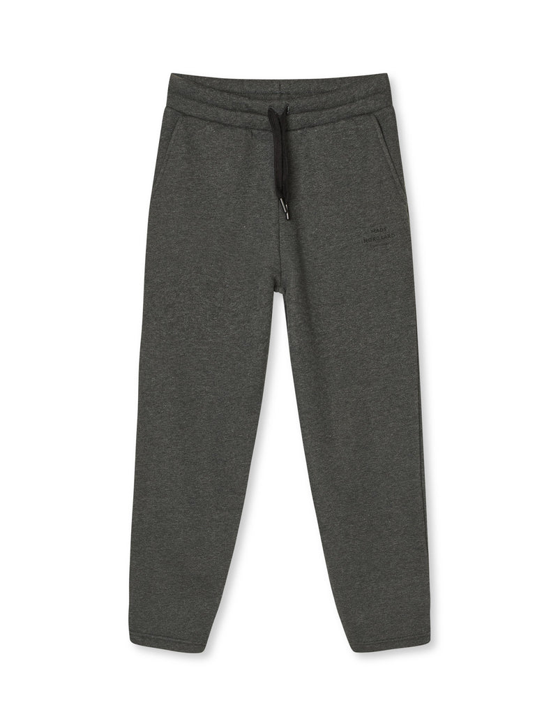 Mads Nørgaard Mix Phil Sweatpants - Charcoal Melange