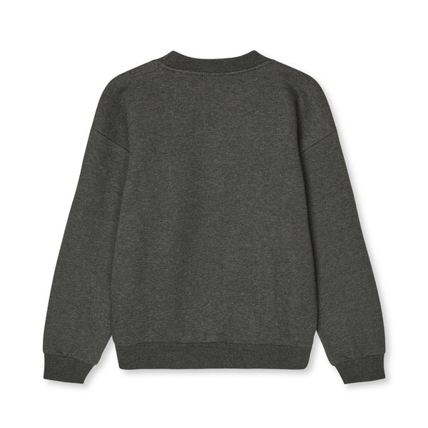 Mads Nørgaard Mix Sonar Sweatshirt - Charcoal Melange