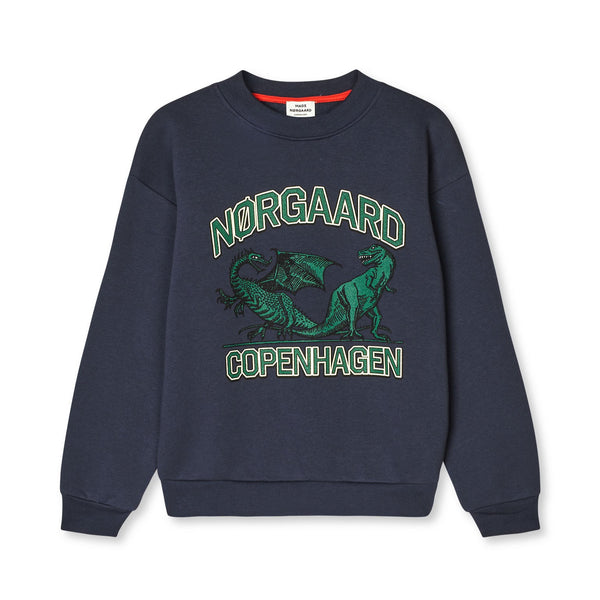 Mads Nørgaard Mix Sonar Sweatshirt - Parisian Night