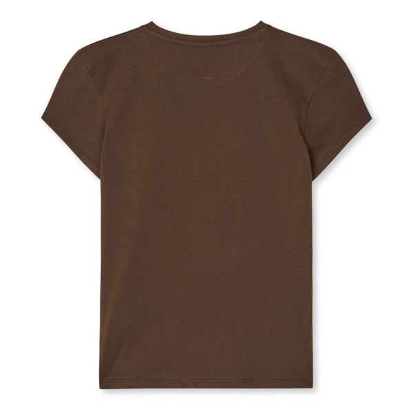 Mads Nørgaard Single Tuvina T-Shirt - Demitasse