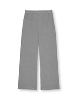 Mads Nørgaard 2x2 Stripe Verona Bukser - Black/Vanilla Ice