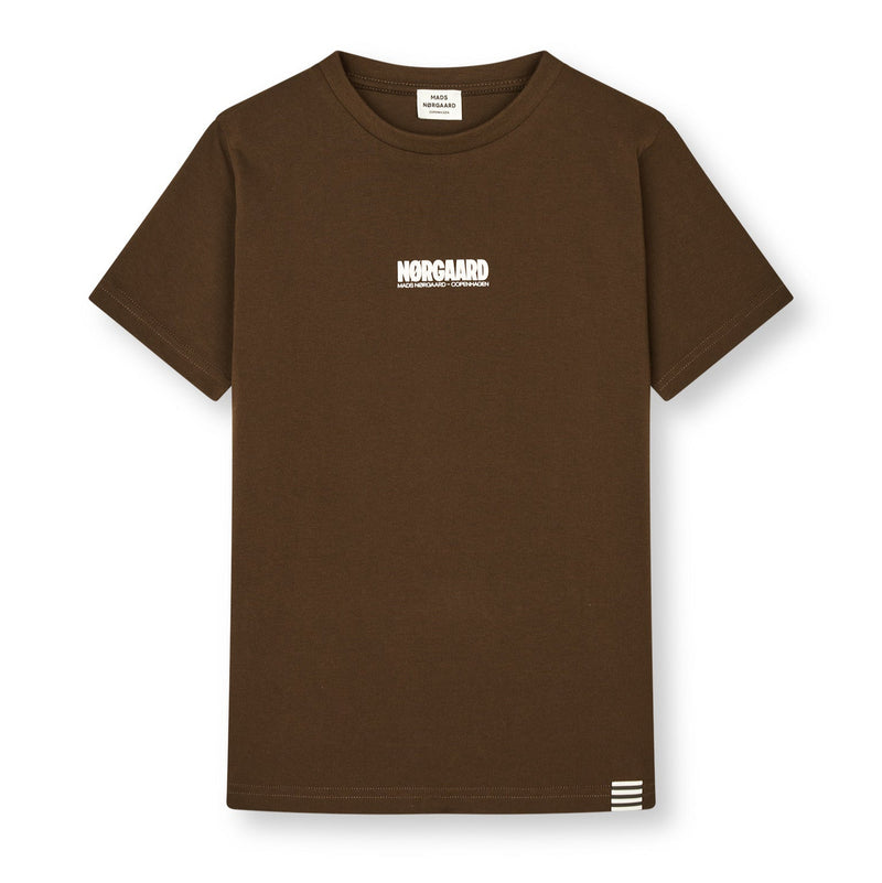 Mads Nørgaard Logo Thorlino T-Shirt - Demitasse