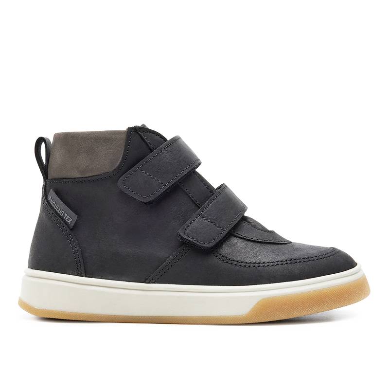 Angulus Mid-cut Tex Sneakers - Black/Asphalt