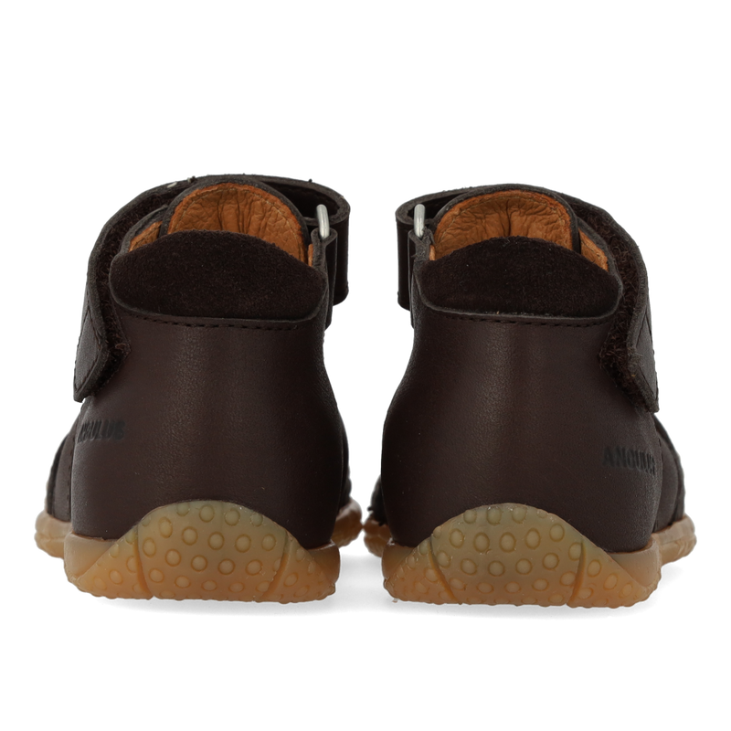 Angulus Barnets første sandal - Dark Brown